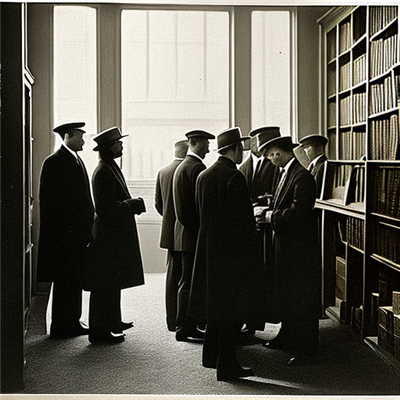 Imagine a small, dimly lit room filled with shelves upon shelves of old, rare coins. The room is quiet, save for the occasional sound of a coin being carefully examined and placed back on its shelf. A group of economists stand huddled together, discussing the impact that these coins have on the economy. In the background, a large window overlooks the bustling city outside, a reminder that even the smallest objects can have a significant impact on the larger economic landscape.